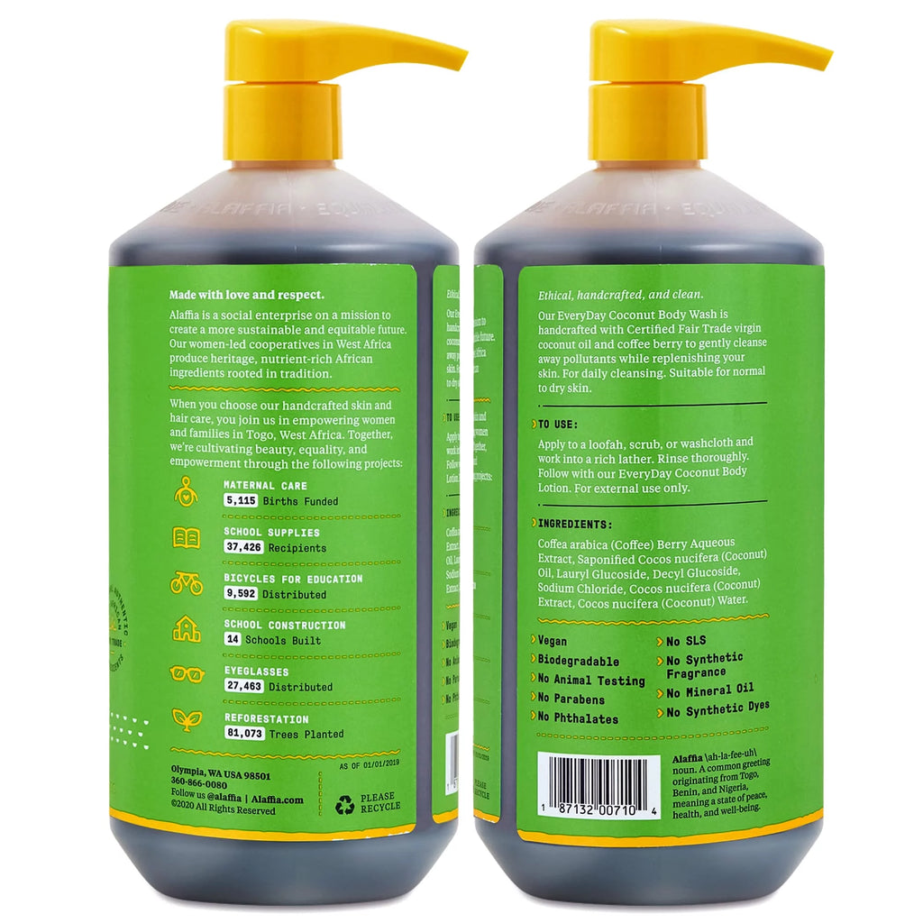 Coconut Body Wash 2 Pack 32 Fl Oz N585