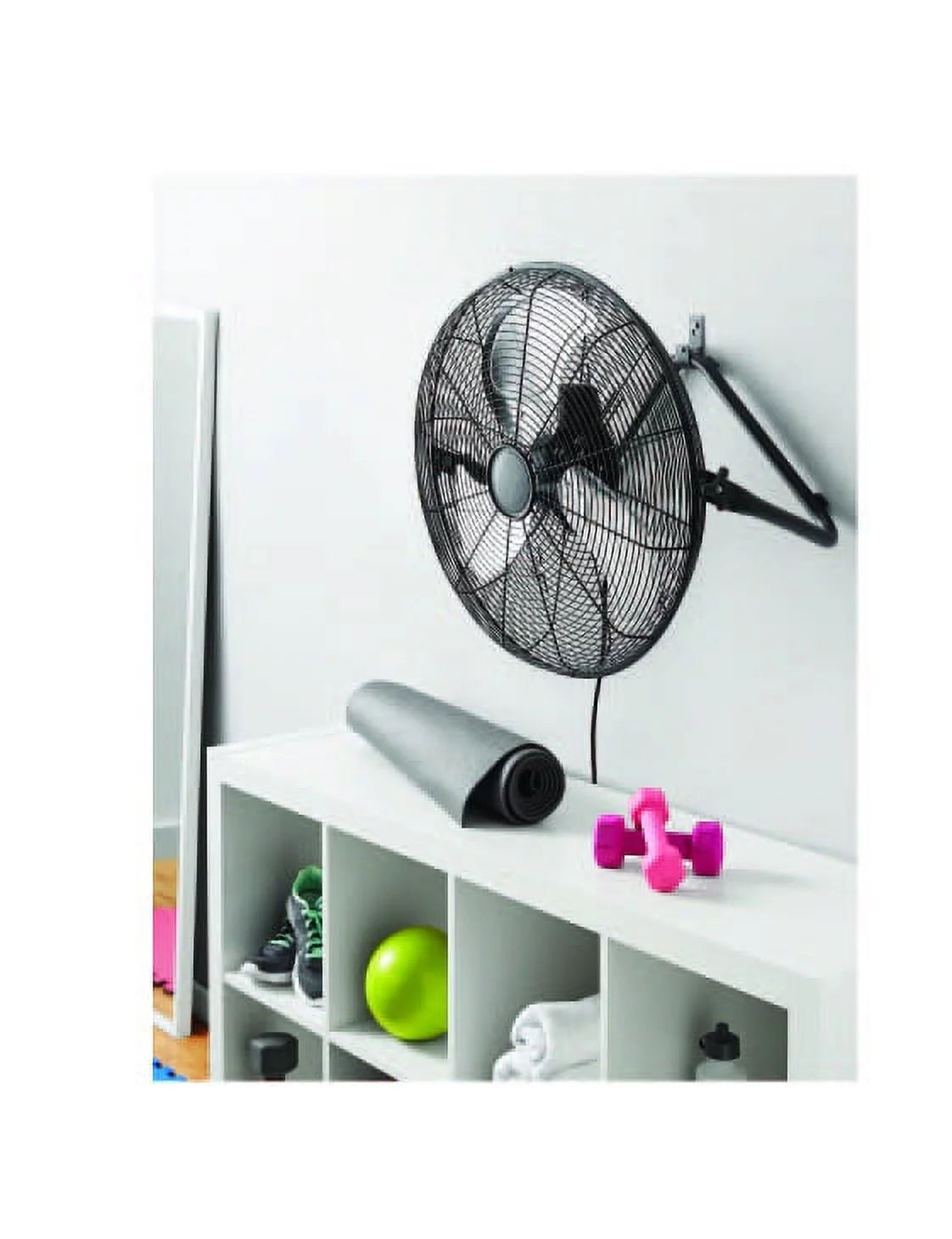 20 inch 3-Speed Steel Floor Fan, Black P890595