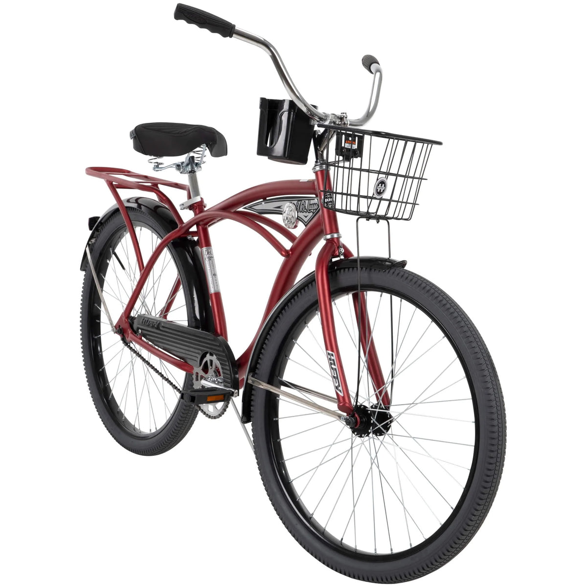 26” Matte Black Cruiser Bike E863