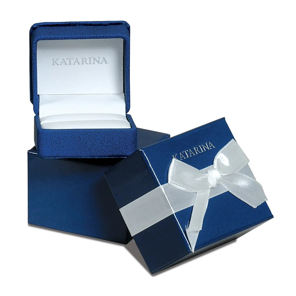 14K White Gold Diamond Promise Ring R501