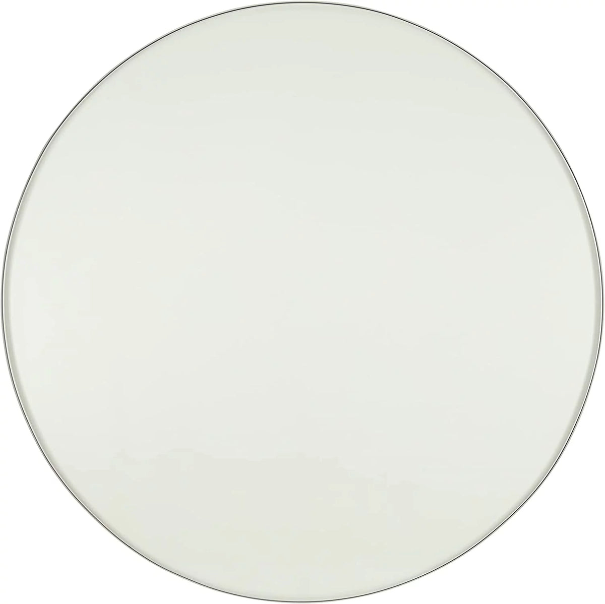 36" Round Tempered Clear Glass Table Top 1/4" Thick V671