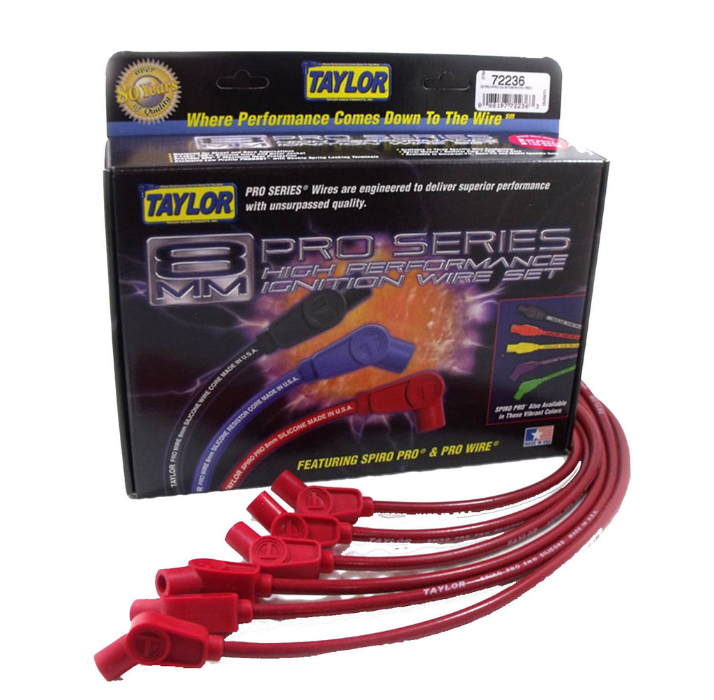 8mm Spiro Ignition Wire Set P4622