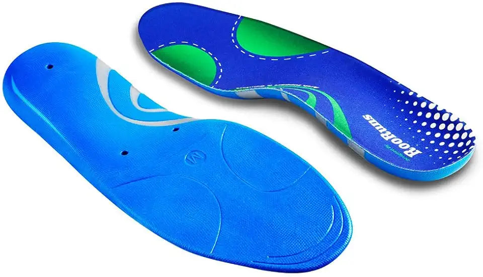 Arch Support Insoles for Women and Men, PU Shock Absorption High Arch Inserts B9653