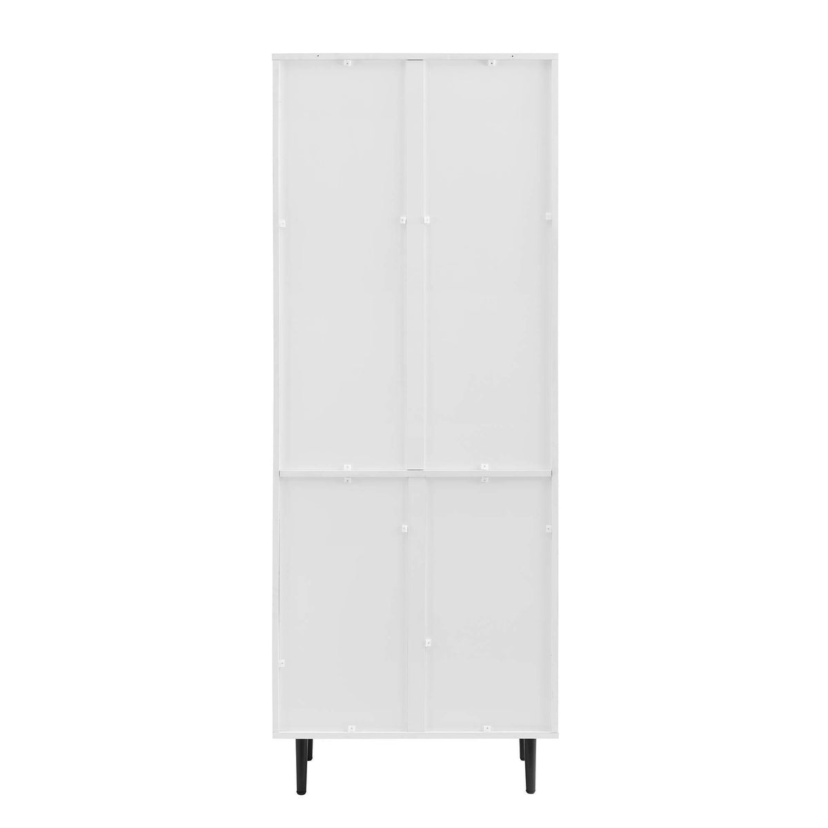 3 Shelf Bookcase Hutch White O3317