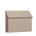 Beige Horizontal Mailbox D49620