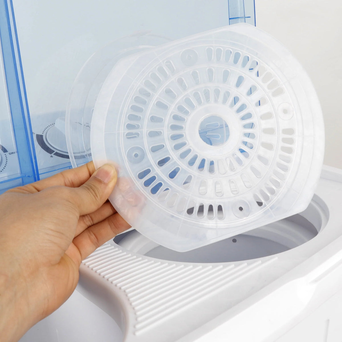 2IN1 Twin Tub Washing Machine 17.6lbs O34856
