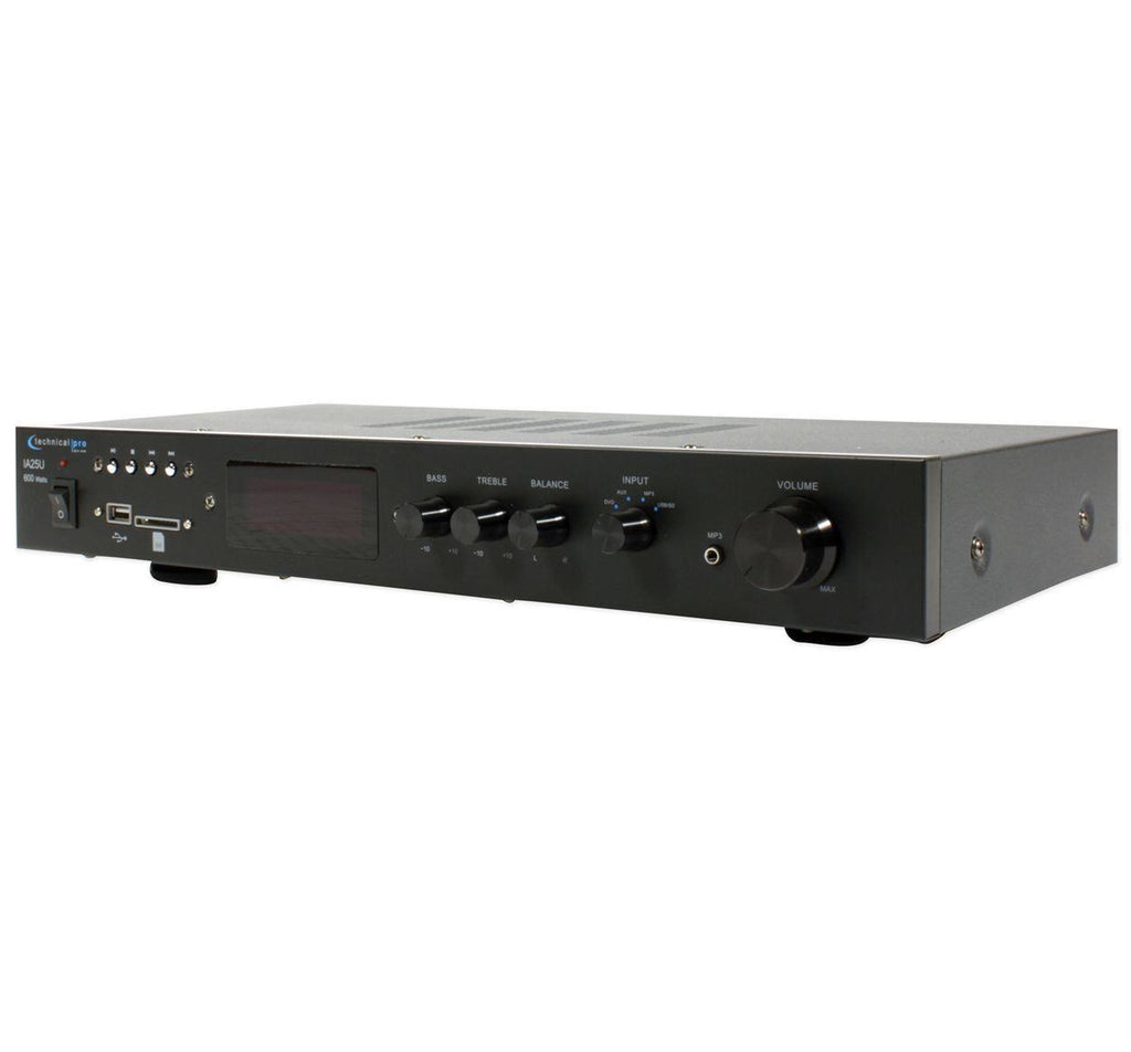 600 Watt Power Amplifier with USB and SD Card Inputs Y7287