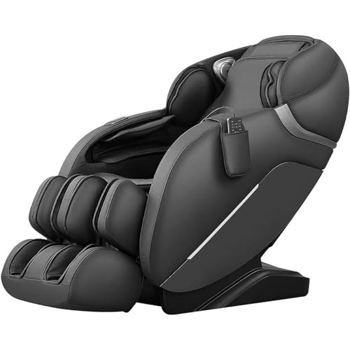 Black Full Body Heat Zero Gravity SL Track Massage Chair N589676