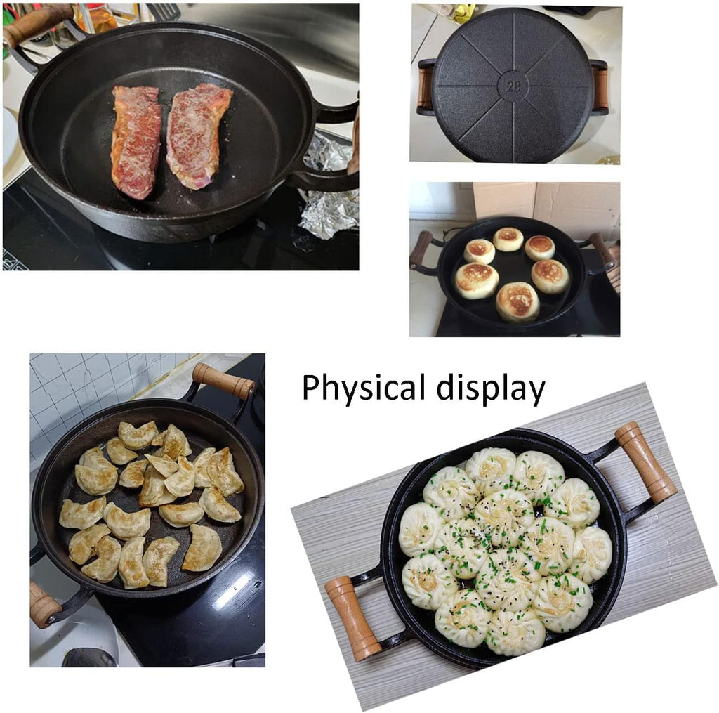 Cast Iron Skillet with Double Assist Handle C689