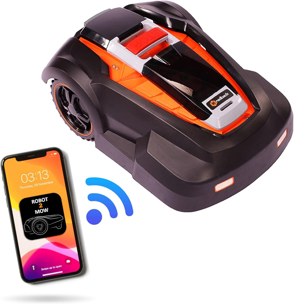 WiFi Enabled Robot Lawn Mower with 9.5inch Cutting Width U6143