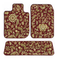 Red Oriental Car Mats U208762
