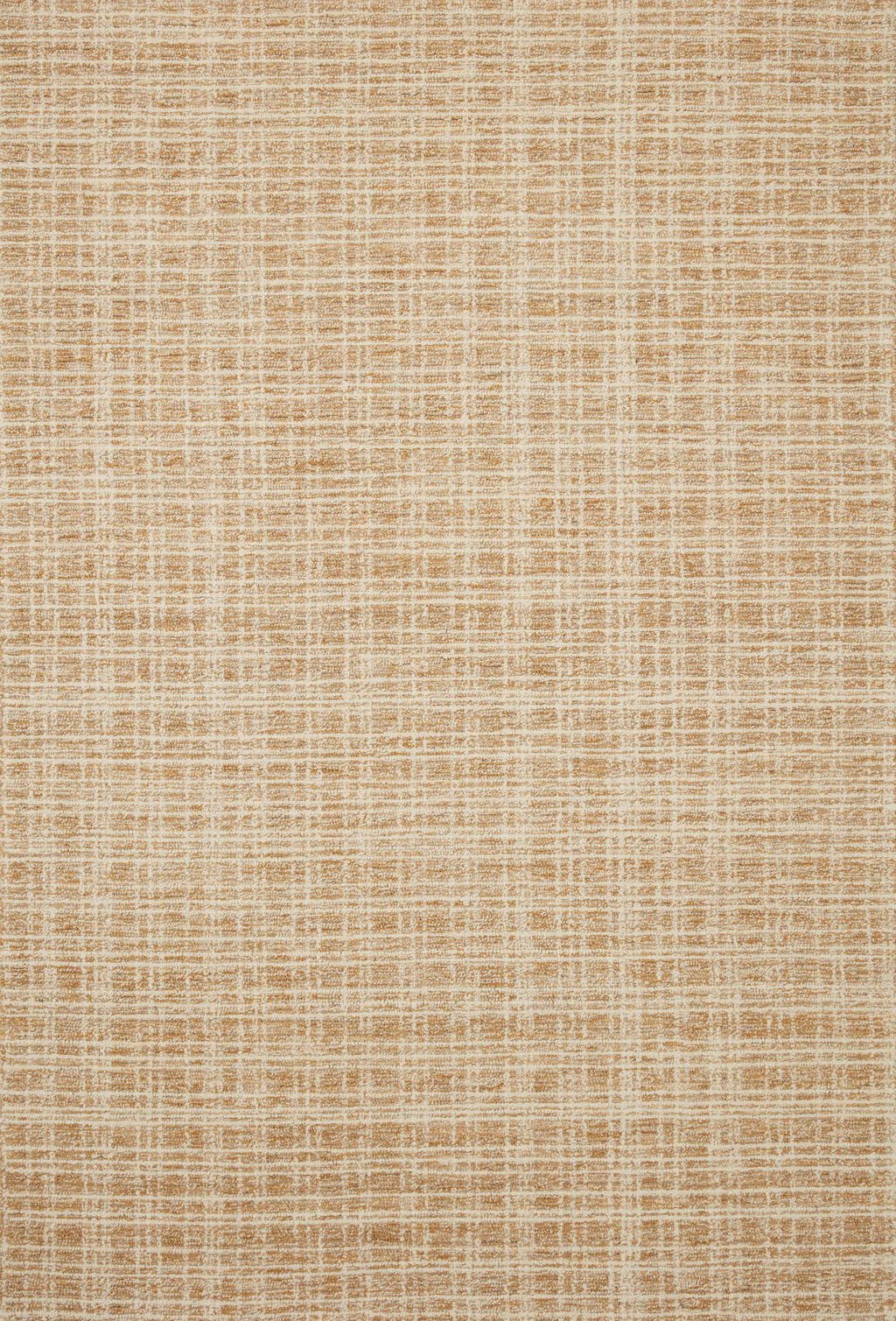 Straw/Ivory Plaid Area Rug P43187