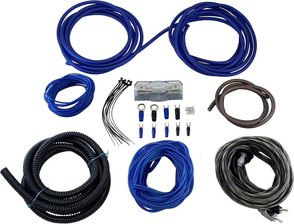 1000W Car Subwoofer Bundle with Amplifier & Amp Kit W661100
