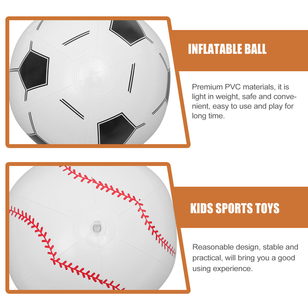 4 Pcs Inflatable Beach Ball Children’s Toys Z566847