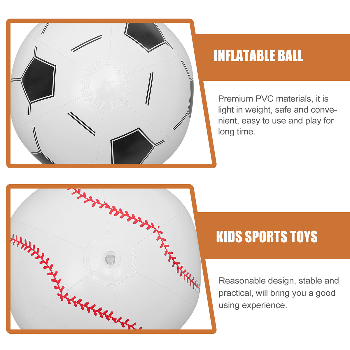 4 Pcs Inflatable Beach Ball Children’s Toys Z566847