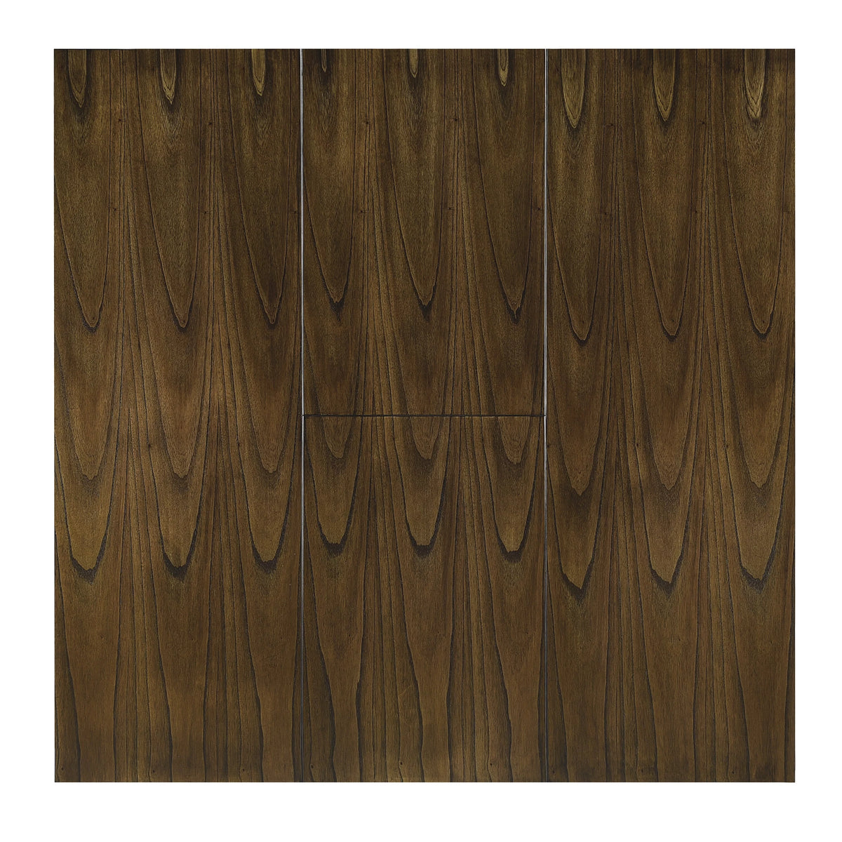 Brown Finish Wood Dining Table with Display Shelf Z2899