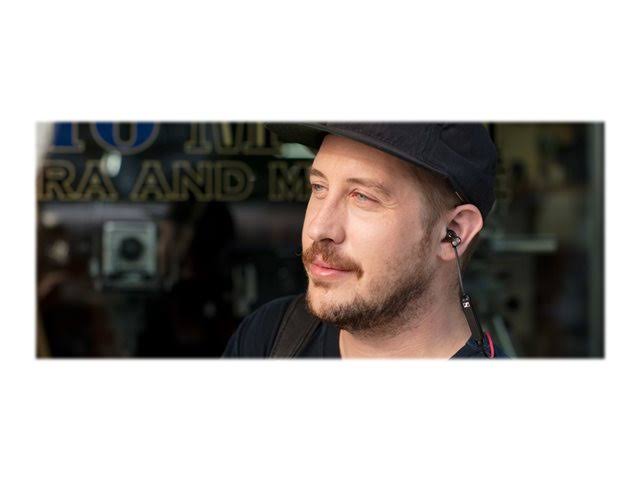 Black/Red Wireless In-Ear Headphones D3244