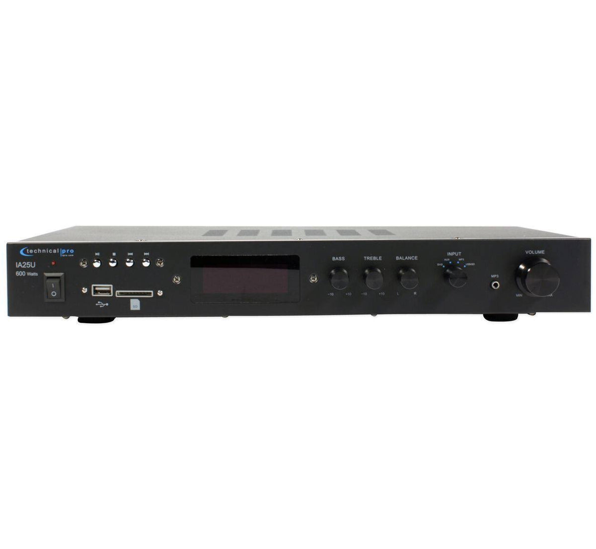 600 Watt Power Amplifier with USB and SD Card Inputs Y7287