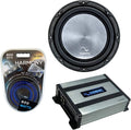 1000W Car Subwoofer Bundle with Amplifier & Amp Kit W661100