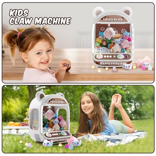 Claw Machines for Kids, Mini Vending Machines with Candy Dispenser W1587