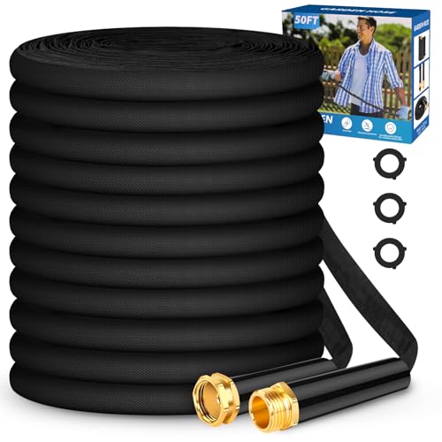 50ft Non-Expanding Flexible Garden Hose Q549