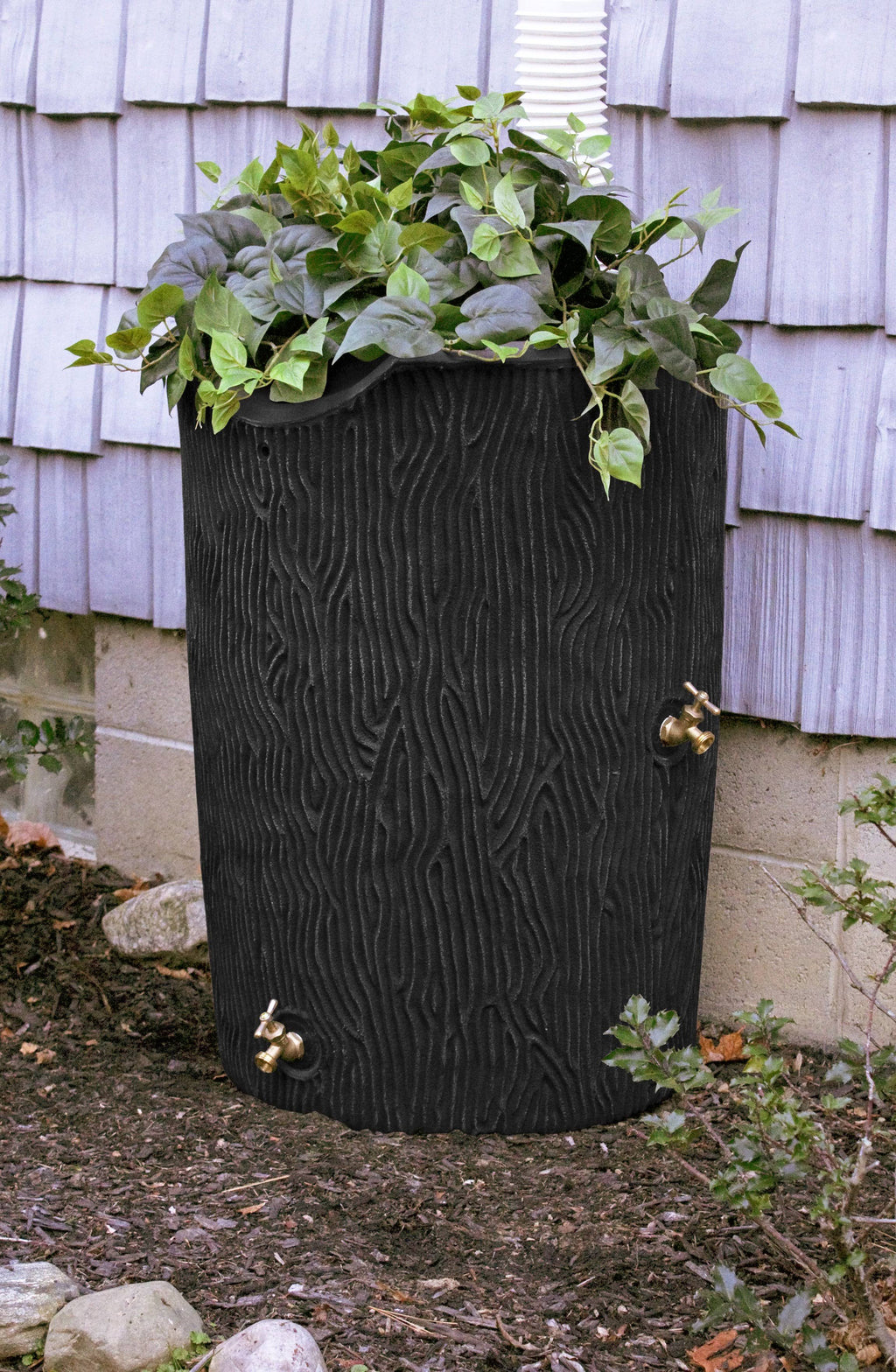 Khaki 50 Gallon Rain Saver Barrel E3770