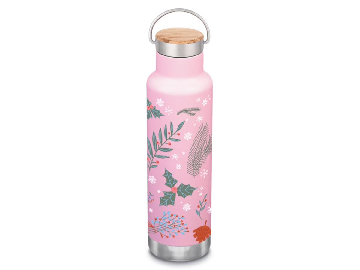20oz Insulated Classic Bottle with Bamboo Cap K97950
