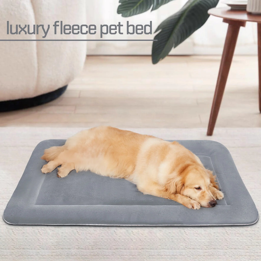 Large Washable Anti-Slip Dog Crate Mat H84671