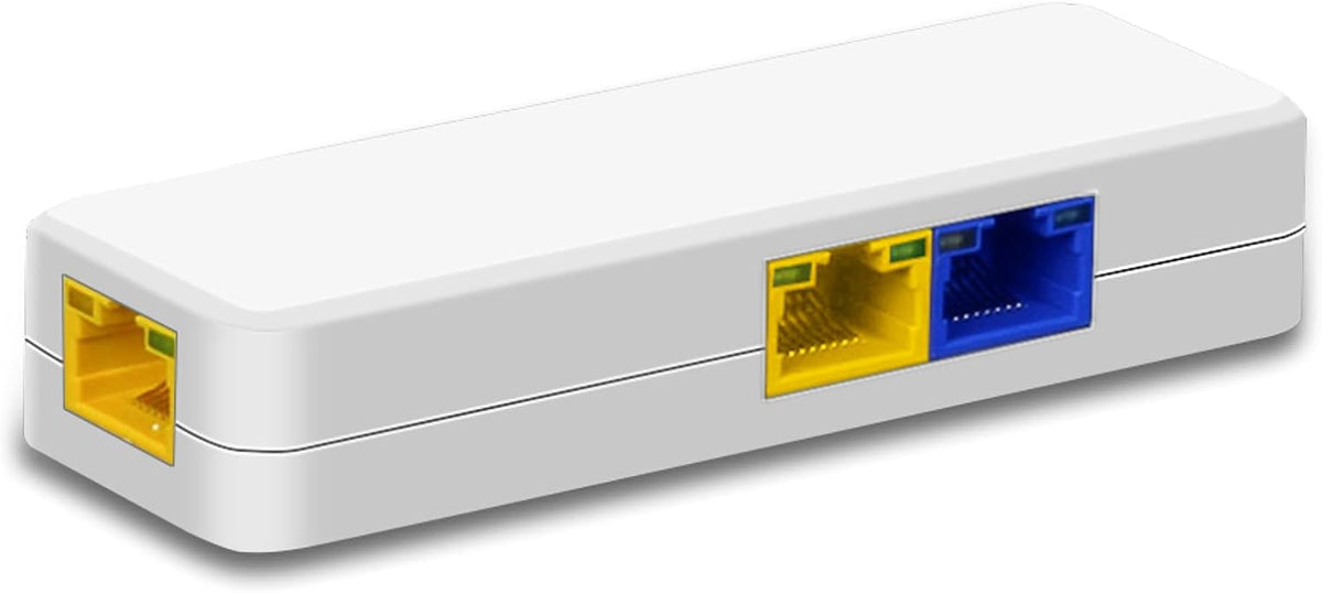 PoE Extend Switch, IEEE802.3af/at/bt, PoE++ BT Port 60W Output, Cascade 3-4 Times, Distance Extend 130M, Plug&Play Q24320