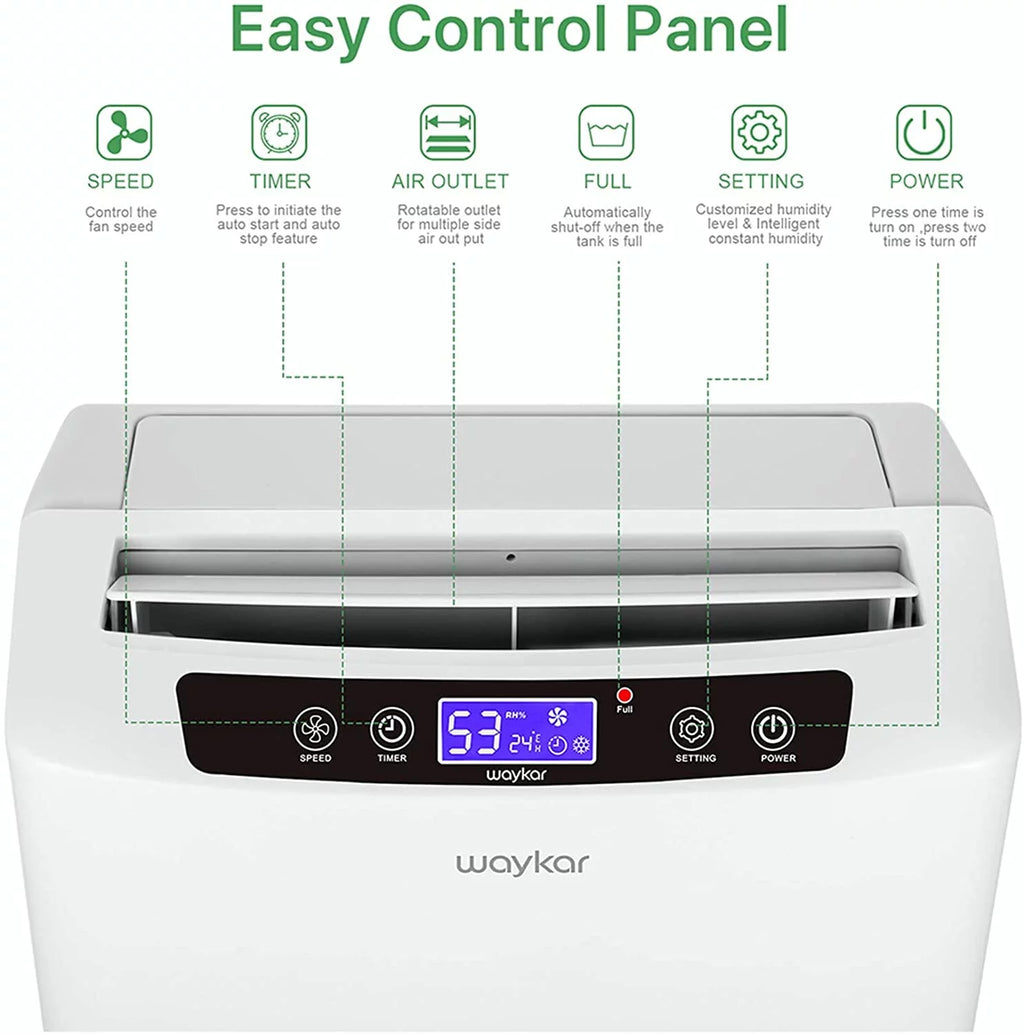 34 Pints Dehumidifier with Drain Hose K426550