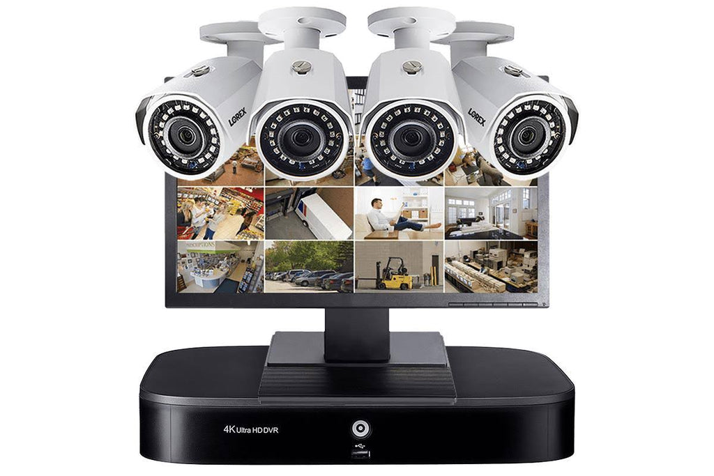 1080p 4 Camera 8 Channel 2 TB MPX DVR Security Surveillance Camera System E41743
