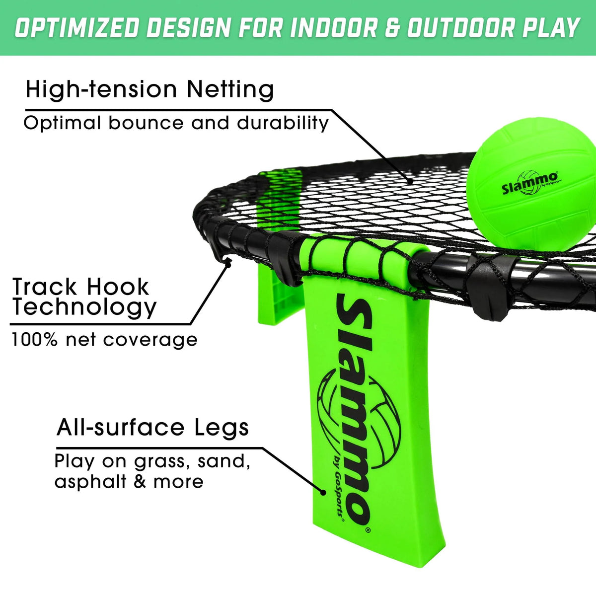 Outdoor Game Set with 3 Balls and Carrying Case G3016
