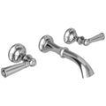 Gloss Black Wall Mount Lavatory Faucet F47221