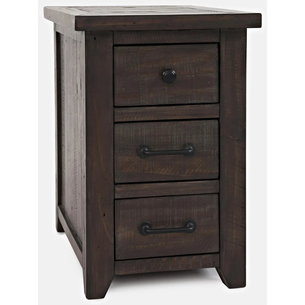 Reclaimed Pine Chairside Table M349568