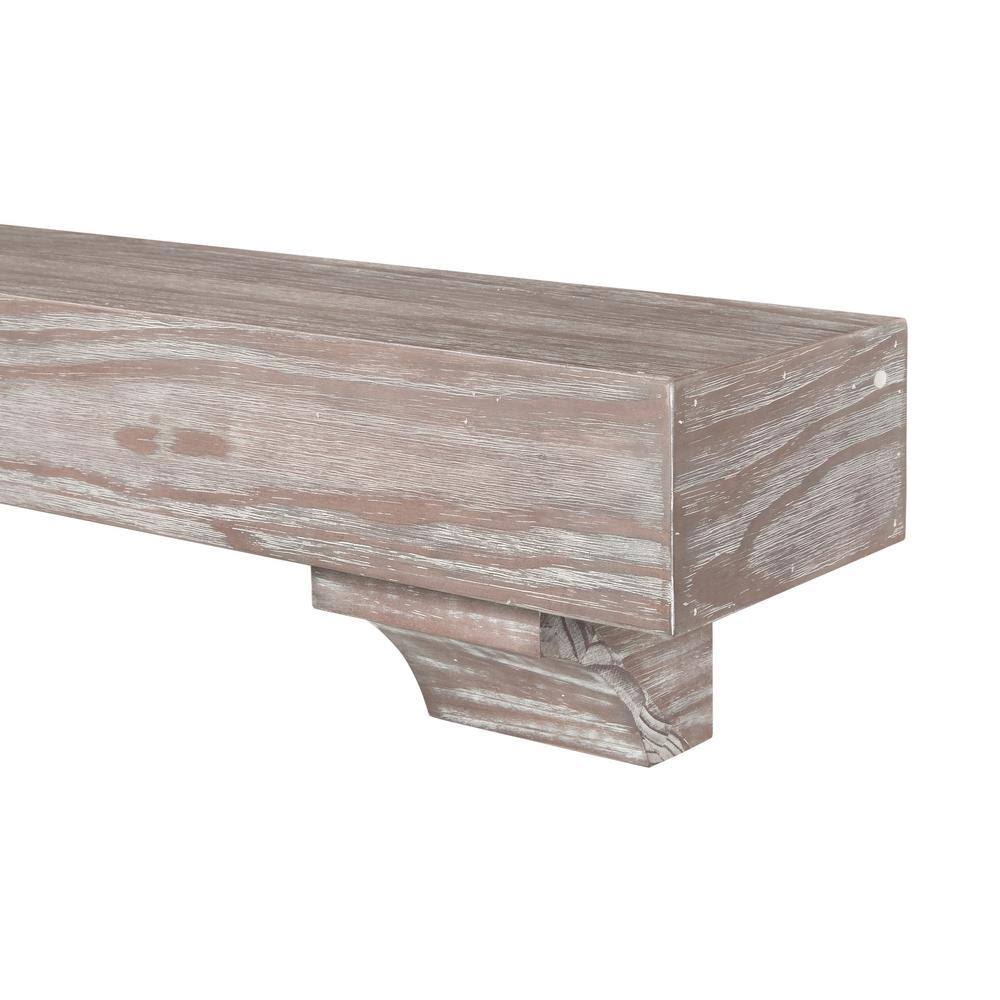 72x22 Farmhouse Mantel Shelf W85165