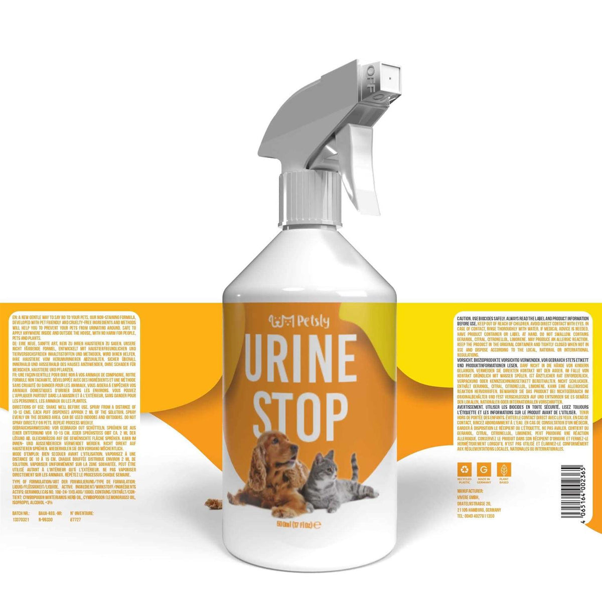 Anti Cat & Dog Urine Spray 17 Fl Oz V8783