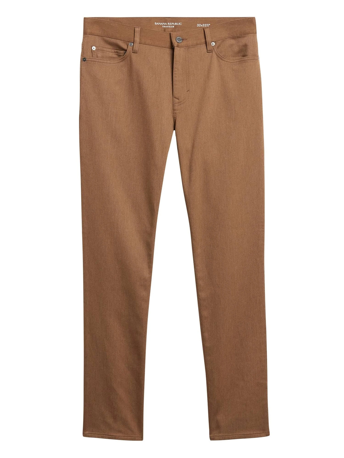 Slim Heathered Traveler Pant Camel Size 28W 32L L6429
