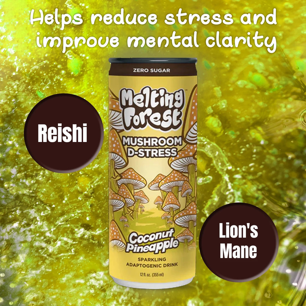 Coconut Pineapple Flavored Mushroom Sparkling Water Y57782