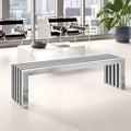 4 Seat Bench Silver P8203