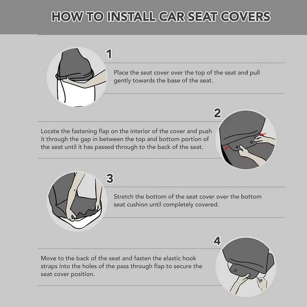 Set of 2 Car Seat Covers N44788