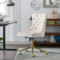 Velvet Ergonomic Office Chair with Wheels K4646
