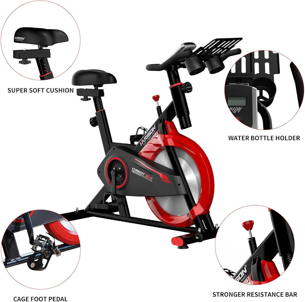 Exercise Bike with Tablet Holder Indoor Cycling Bike V580