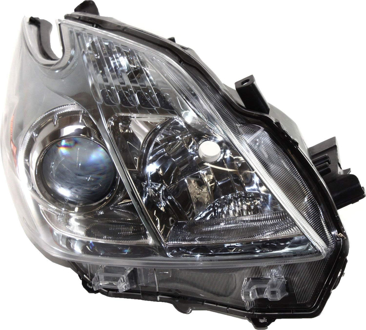 Set of 2 Halogen Headlight Lens and Housing for 2010-2011 Toyota Prius T435