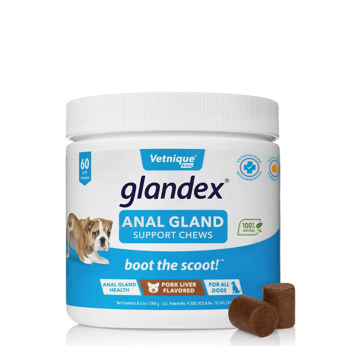 Anal Gland Soft Chews Supplement for Dogs Y36787