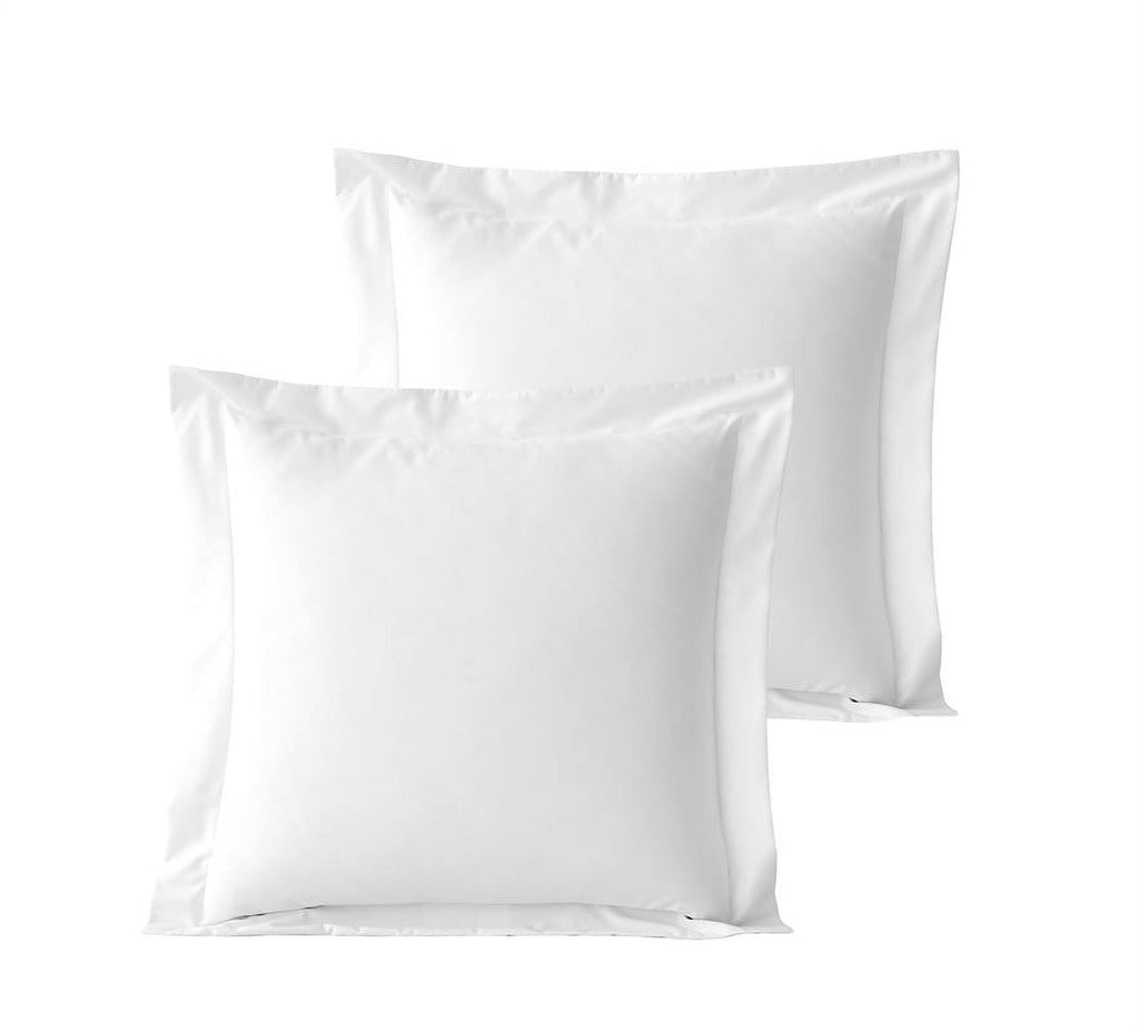 Euro Sham Pack of 2, 100% Organic Cotton, 400 Thread Count O1376