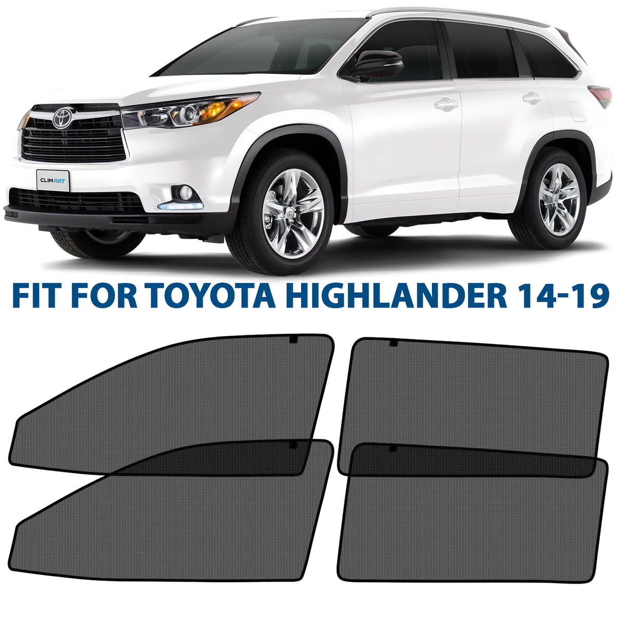 Magnetic Car Window Sunshade for Toyota Highlander 2014-2019 L5121