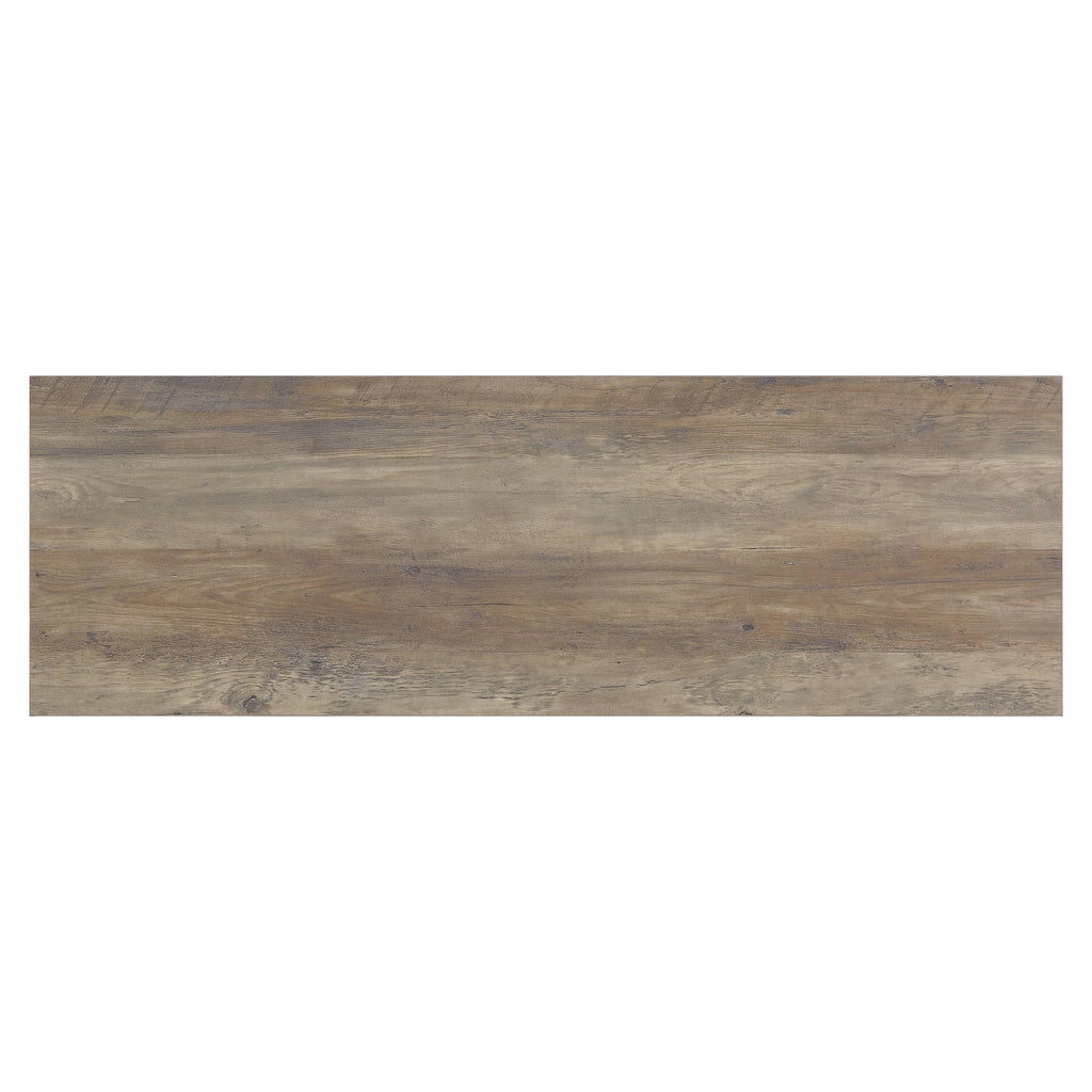 Rustic Oak Black TV Stand C109