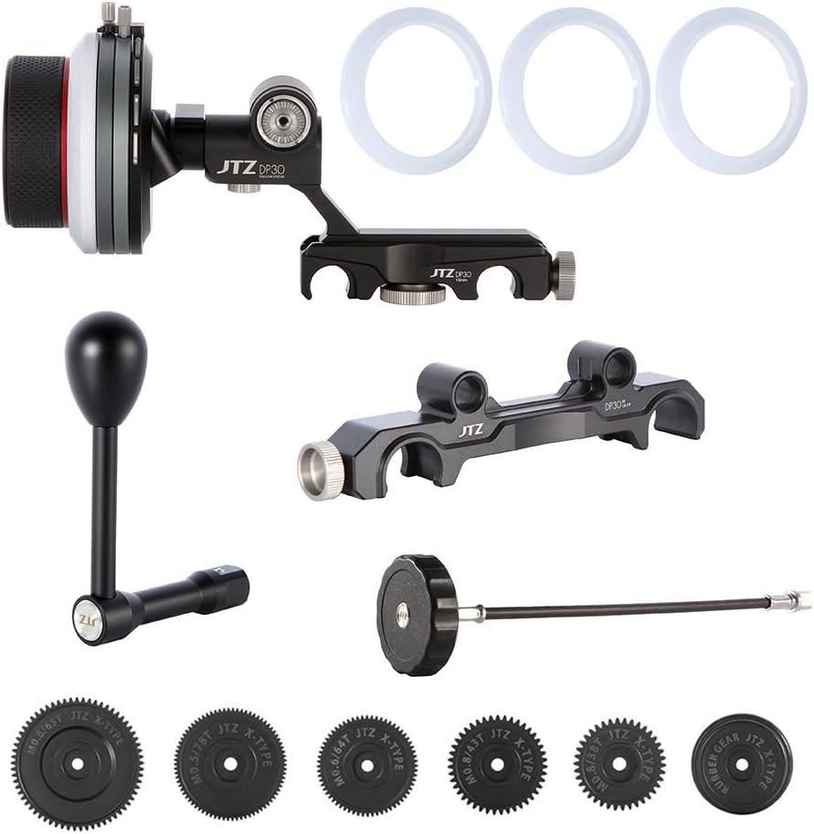 DP30 Cine Follow Focus Puller 15mm / 19mm Rail System Kit U298241