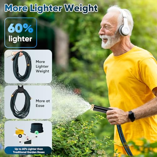 50ft Non-Expanding Flexible Garden Hose Q549