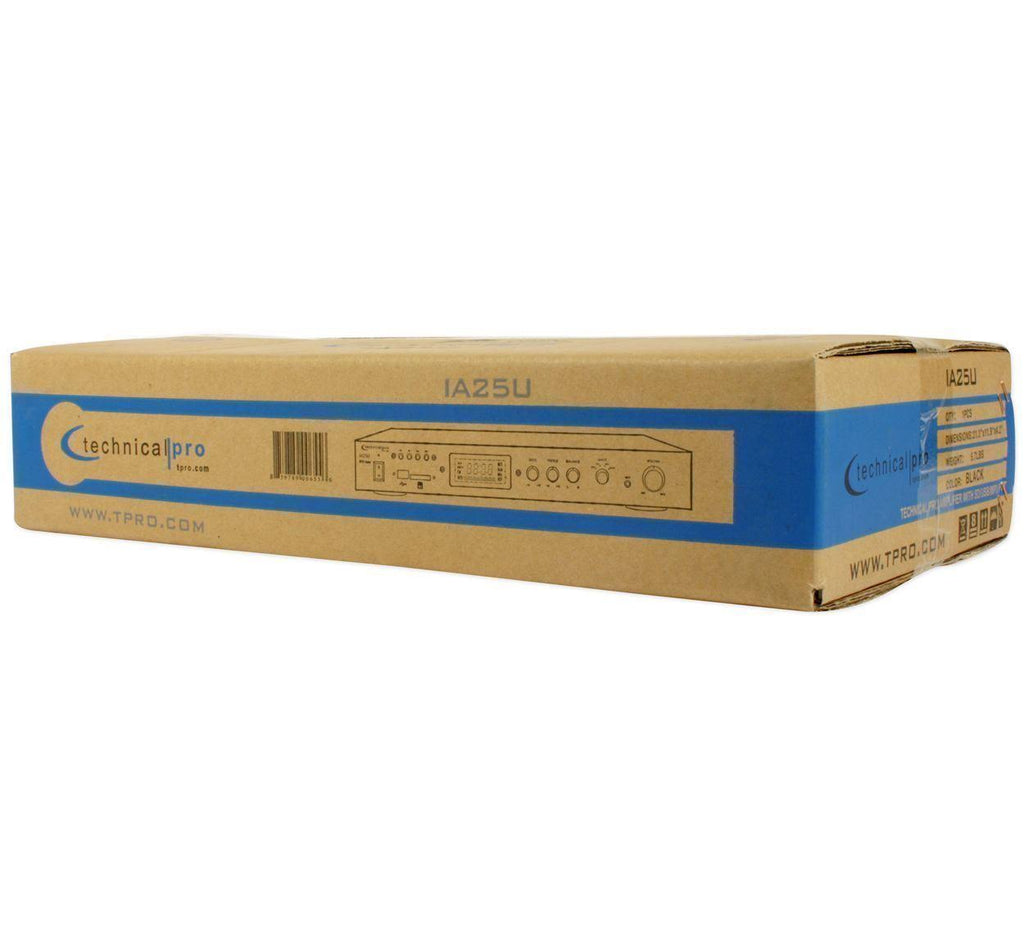 600 Watt Power Amplifier with USB and SD Card Inputs Y7287